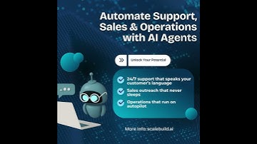 Automate Support, Sales & Operations with AI Agents | ScaleBuild AI