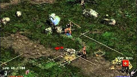 Diablo 2 v1.3 Amazon - Deckard Cain - Act 1