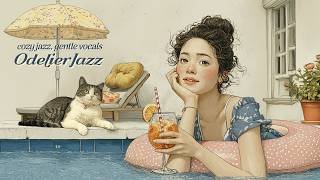 Poolside Summer Jazz ⛱️ Blue Afternoon Club by the Parasol |  Relaxing Vintage Vibes