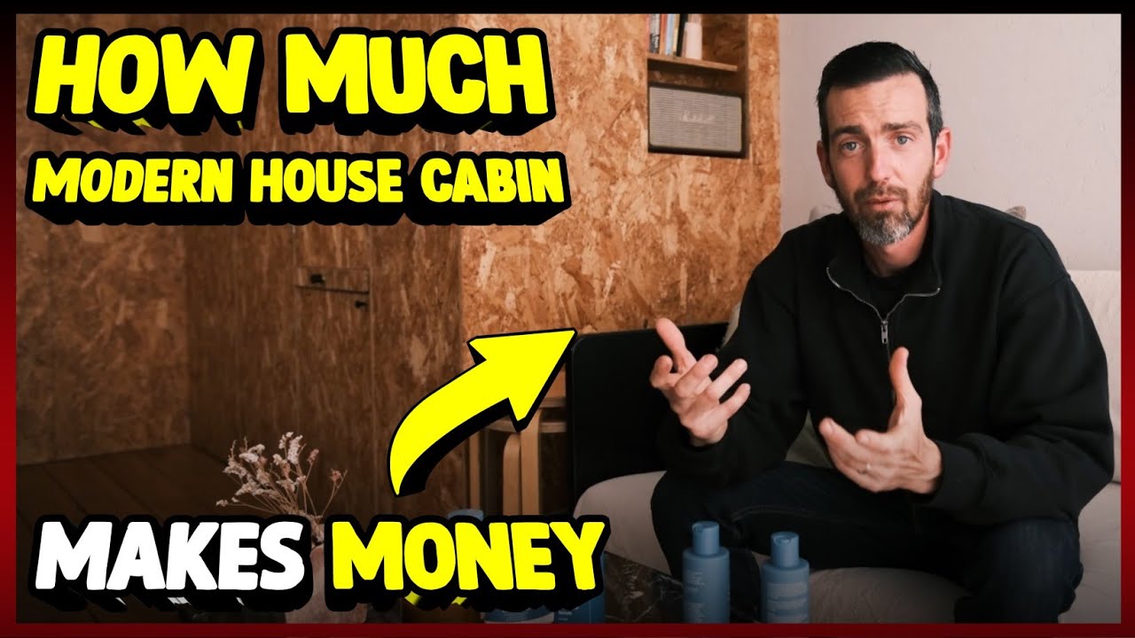 How Much Modern House Cabin Makes Money On YouTube 2023 - YouTube