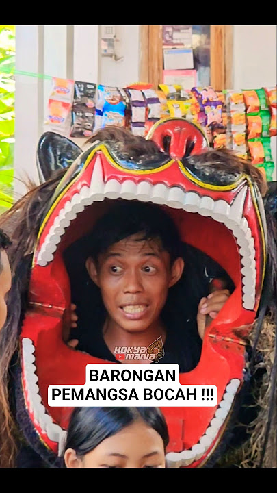 Ini dia sosok dibalik barongan pemangsa bocah !! #singobarong #barongankendal NWB #ngestiwargobudoyo