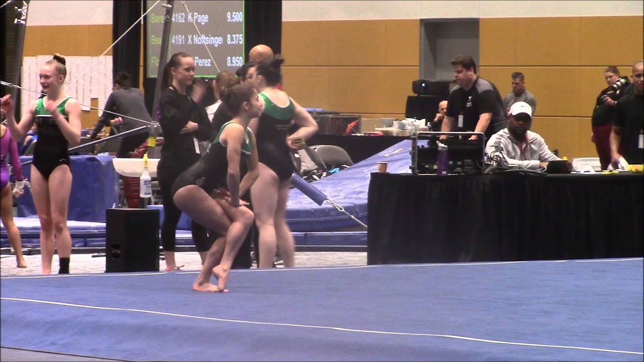 Grace's Level 8 Gymnastics Meet / February 2016 YouTube