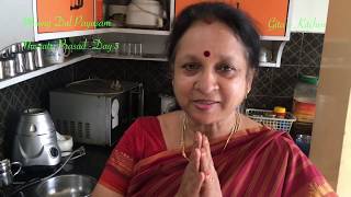 Moong Dal Payasam - Navratri Prasad Day 3