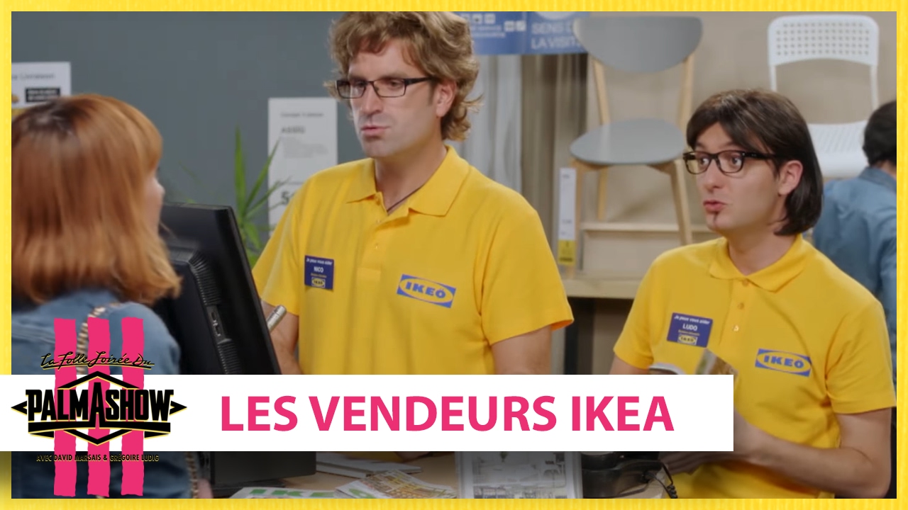 Les vendeurs Ikea   Palmashow
