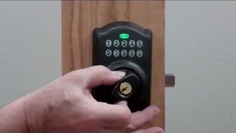 How To Change the Positioning of Your Schlage BE365 Keypad Deadbolt