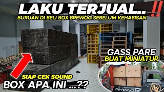 LAKU TERJUAL..‼️BURUAN DI BELI BOX BREWOG SEBELUM KEHABISAN - GASS PARE BUAT MINIATUR - BOX APA INI?