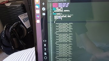 Particle photon morsecode Markus