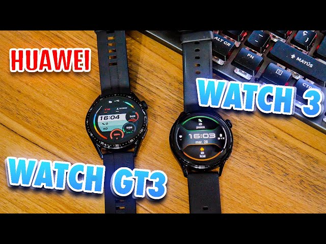 ✅ HUAWEI WATCH 3 vs GT3 🚨 ¿SON TAN DIFERENTES?