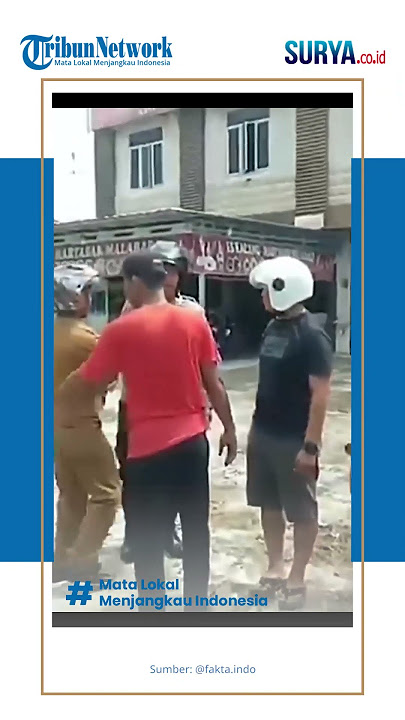 Video Viral Kebrutalan Polisi Tendang Pengendara Motor sampai Hidung Berdarah, Kasus Berakhir Damai