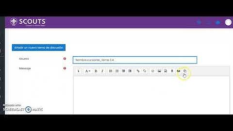 Subir archivos en un foro
