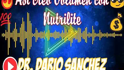 As Creo Volumen con NUTRILITE - Dr. DARO SANCHEZ