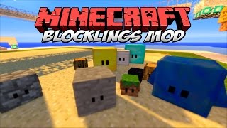 BLOCKLINGS MOD - ¡Bloques mascota! [Forge][1.7.10]