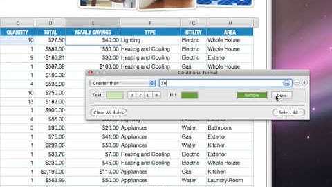 Numbers09: B03 Highlight Values with Conditional Formatting CC