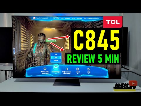 TCL C845 Mini LED: FULL REVIEW IN 5 MINUTES / Smart TV 4K / 144Hz HDR VRR  Dolby Vision 