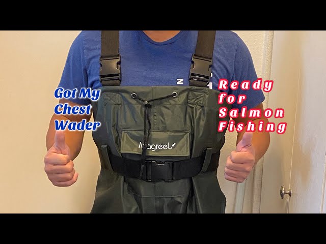 My New Magreel Chest Wader with Boots Attached