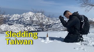 Snowmobiling in Taiwan. Even the rabbits are different.