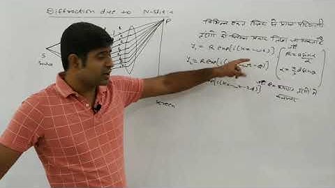 Diffraction due to N-slit (part-1) by Avinash vyas