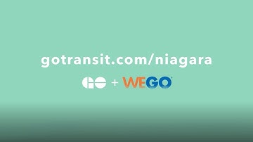 How to Travel to Niagara Falls on GO Transit