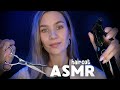 АСМР ТРИГГЕРНЫЙ ПАРИКМАХЕР, СТРИЖКА, ЗВУКИ ВОЛОС, ASMR HAIRDRESSER, HAIRCUT ROLEPLAY, HAIR BRUSHING