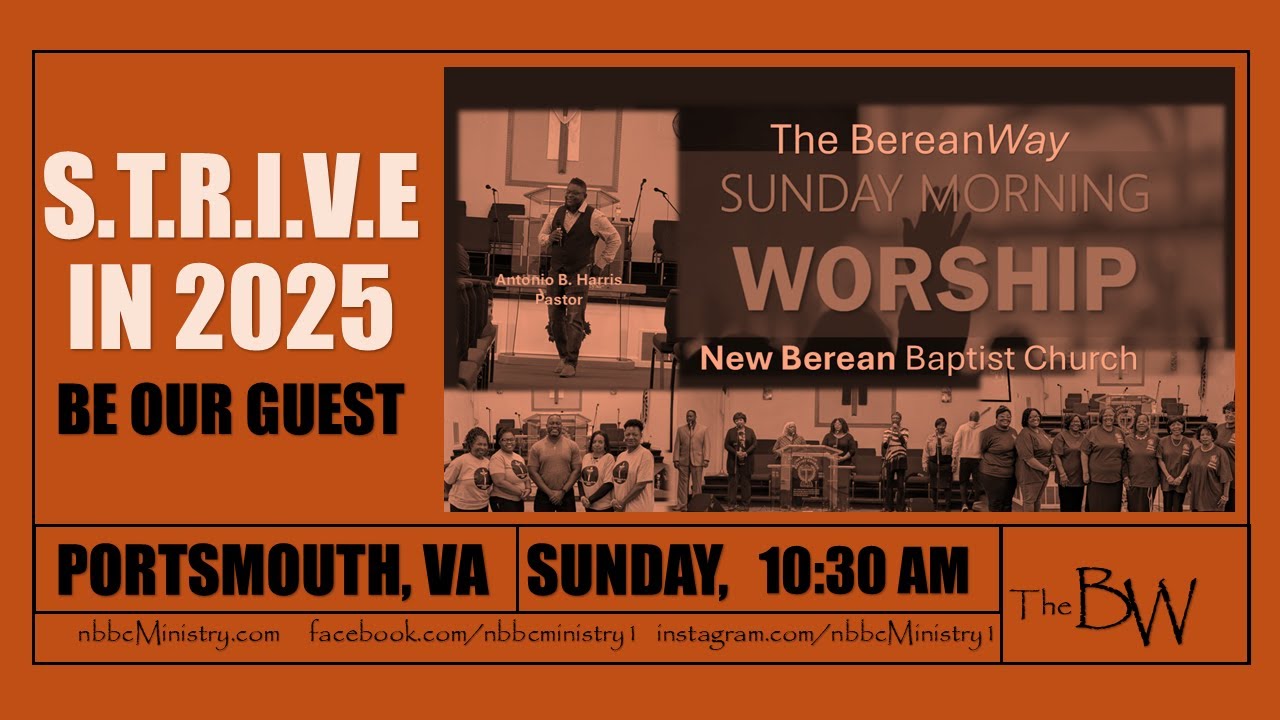 The Magnificent Word of God - BereanWay Sunday with Antonio Harris ...