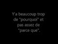 Grand Corps Malade - Jour de doute (lyrics)