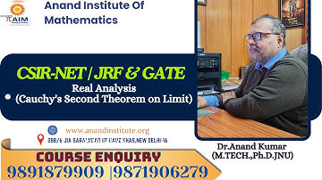 Real Analysis (Cauchy