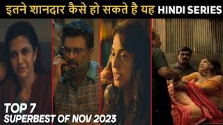 TOP 5 NEW INDIAN CRIME THRILLER WEBSERIES IN HINDI 2023.MOST WATCHED INDIAN TV SERIES