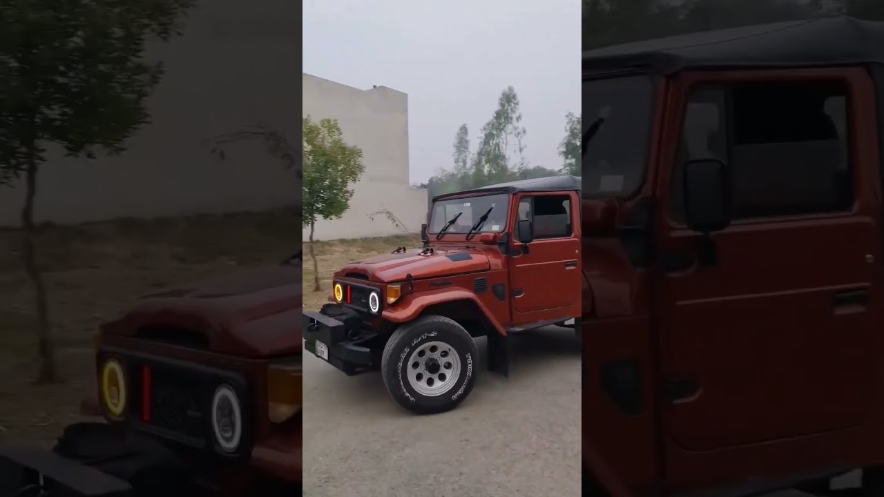 Toyota Land Cruiser BJ40 FJ40 J40 1984 Lahore Diesel Engine 3000cc 