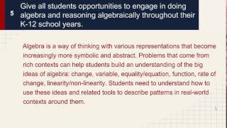 7 Best Practices in Teaching Mathematics