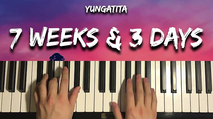 피아노 레슨: 'Seven Weeks and Three Days' 연주하는 법