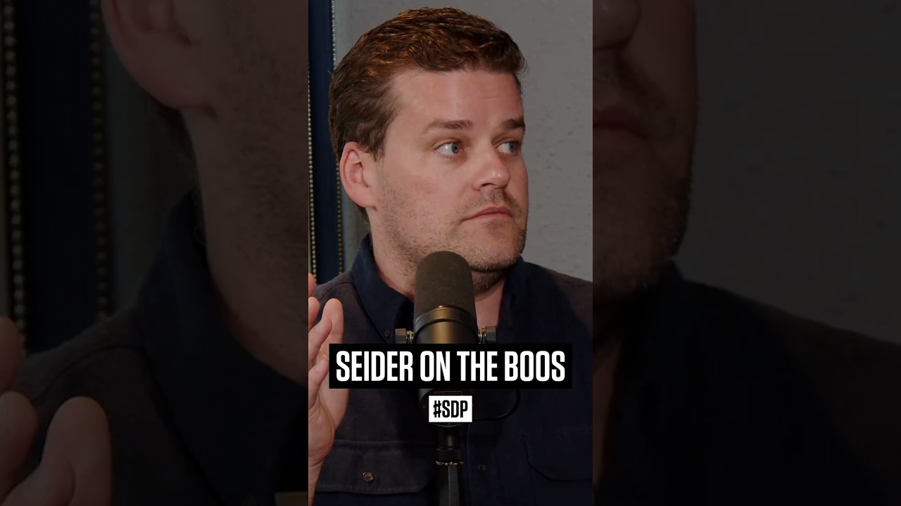 Moritz Seider had an interesting take on Red Wings fans booing Dylan Larkin. 👀 #SDP