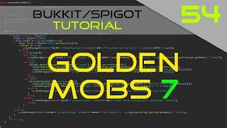 Minecraft Bukkit/Spigot Plugin Tutorial #54: Golden Mobs 7 | Variable Signs