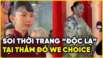 Soi Thời Trang "ĐỘC LẠ" Trên Thảm Đỏ WeChoice, Phạm Thoại Càn Quét Địa Hình Bằng Chiếc Váy Dài