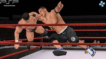 WWE SmackDown vs. Raw 2007 - PSP Gameplay 4k 2160p (PPSSPP)