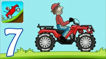 Hill Climb Racing - Gameplay Walkthrough Part 7 - Quad Bike (iOS, Android) Racing Game