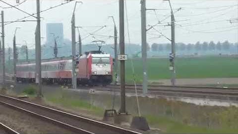 Rode TRAXX+Intercity direct raast over HSL Nieuw Vennep