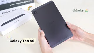 Galaxy Tab A9 | Aesthetic Unboxing screenshot 3
