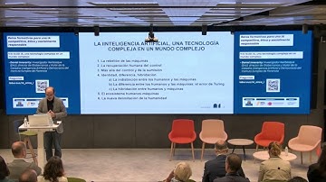 Bloque I Daniel Innerarity–Retos formativos para una IA competitiva, ética y socialmente responsable