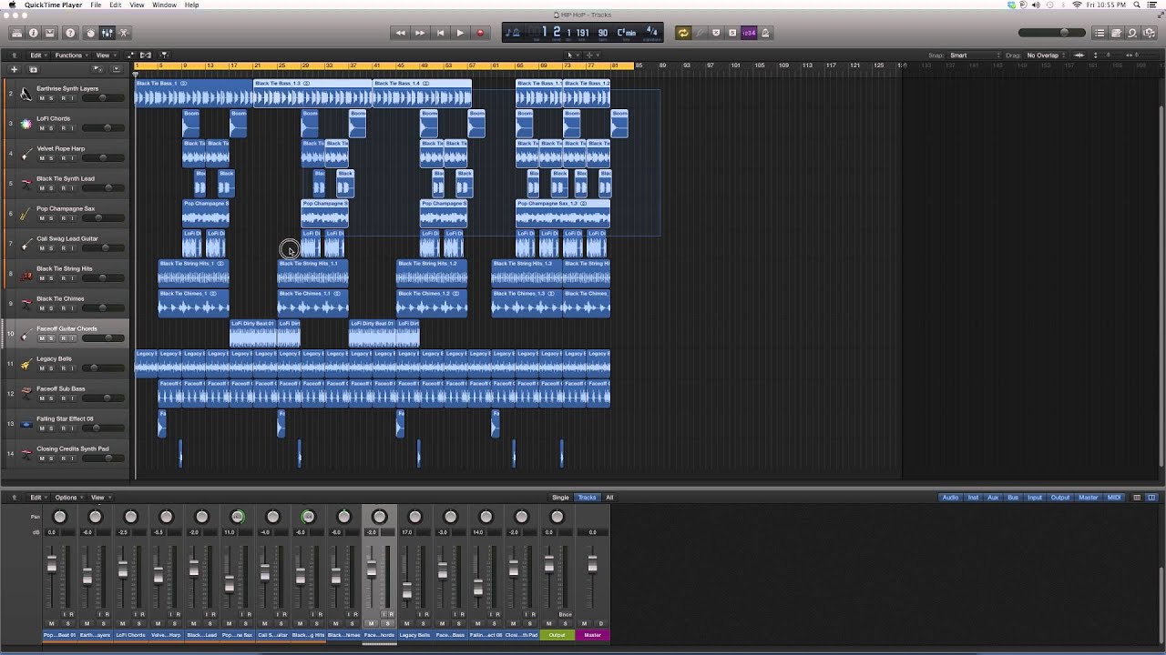 331 How To Create Regions Per Track In Logic Pro YouTube