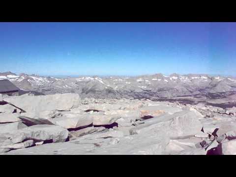 Mt. Whitney summit panorama