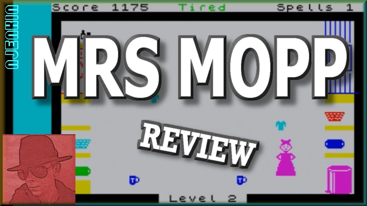 Mrs Mopp - on the ZX Spectrum 48K !! with Commentary - YouTube