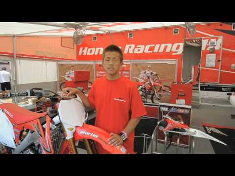 Martin Honda MX1 #66 Yu Hirata from Japan