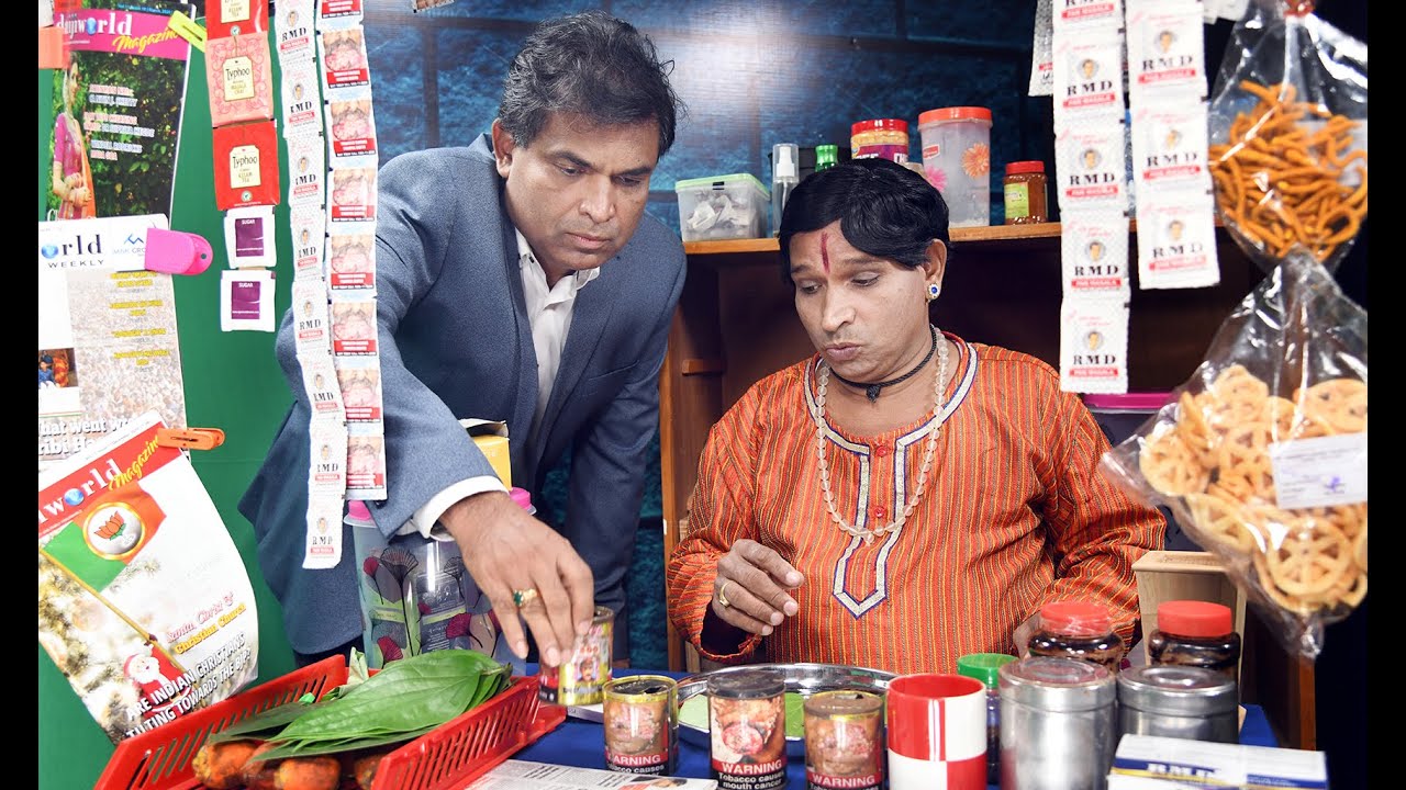 ನಂದಳಿಕೆ VS ಬೋಳಾರ್ 55-Aravind as 'Panwala' - Private Challenge Tulu Comedy Show│Daijiworld Television