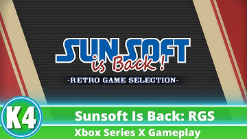 Sunsoft Is Back - Retro Game Selection - Gameplay on Xbox Series X #SUNSOFTisBack
