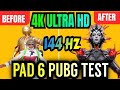 Xiaomi Pad 6 Pubg Mobile Test🔥😍 | 90 Fps 144Hz Xiaomi Pad 6 Pubg Mobile Game Test | Xiaomi Pad 6
