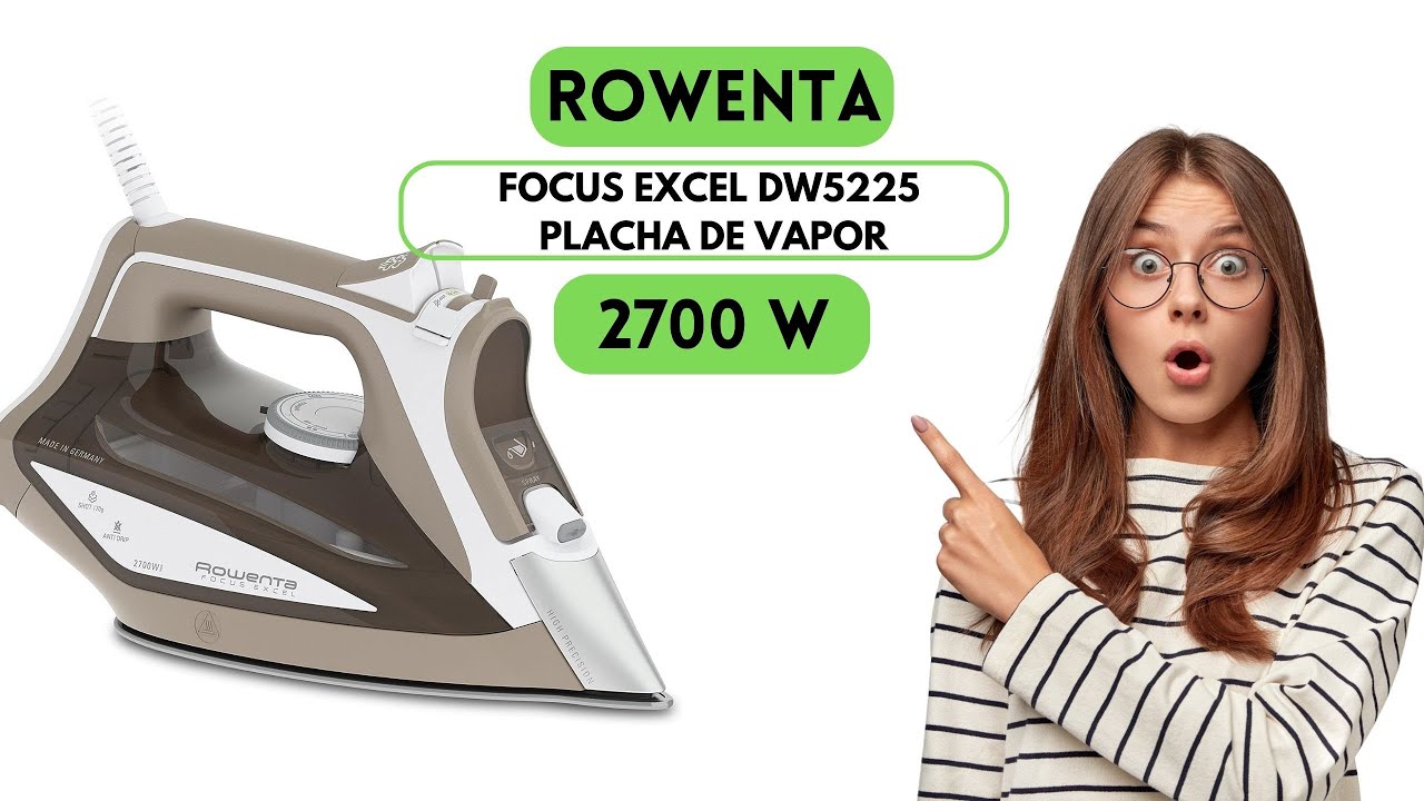 Plancha Focus Excel Rowenta