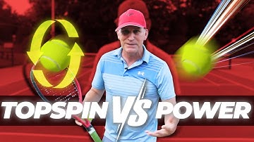 Forehand Tennis Tips: Topspin vs Power