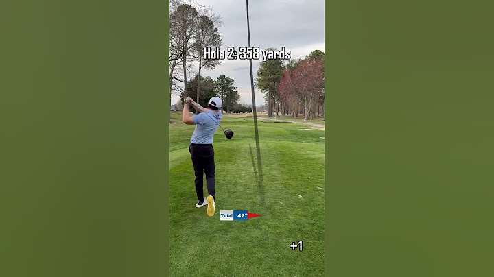 what will i shoot through 9 holes? (part 1)