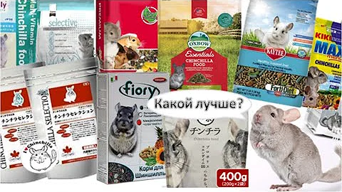 Лучший корм для ШИНШИЛЛ?