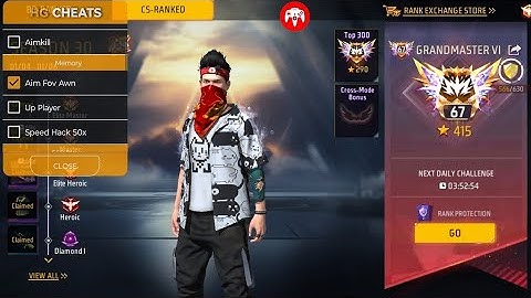 Free fire ob48 HG CHEATS injector aimkill + 100% safe private injector ✅